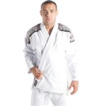 Ficha técnica e caractérísticas do produto Kimono Jiu-Jitsu Budô Brasil Light Branco
