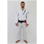 Ficha técnica e caractérísticas do produto Kimono Jiu Jitsu KVRA Shadow - Branco - Tamanho: A0