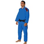 Kimono Jiu Jitsu Série Slim Azul
