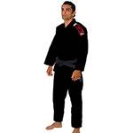 Kimono Jiu Jitsu Série Slim Preto