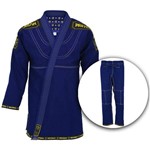 Ficha técnica e caractérísticas do produto Kimono Pretorian Jiu Jitsu Training Azul