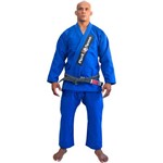 Ficha técnica e caractérísticas do produto Kimono Red Nose Jiu Jitsu Top World Azul