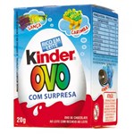 Ficha técnica e caractérísticas do produto Kinder Ovo Menino 20g - Ferrero