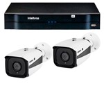 Ficha técnica e caractérísticas do produto Kit 02 Câmeras IP Full HD Intelbras VIP 1220 B G3 + NVD 1204