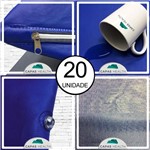 Ficha técnica e caractérísticas do produto Kit 20 Capa Travesseiro Padrão Soldada Impermeável Hospitalar - Capas Health