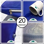 Ficha técnica e caractérísticas do produto Kit 20 Capa Travesseiro Padrão Soldada Impermeável Hospitalar