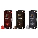 Ficha técnica e caractérísticas do produto Kit 30 Cápsulas de Café para Máquinas Nespresso® - Gimoka - 03 Sabores