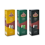 Ficha técnica e caractérísticas do produto Kit 30 Cápsulas de Café Roccaporena Compatível Com Nespresso - 03 Caixas Sortidas