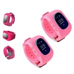 Ficha técnica e caractérísticas do produto Kit 02 Relógios Smartwatch Q50 com Gps Localizador Infantil Ligação Bluetooth