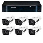 Ficha técnica e caractérísticas do produto Kit 06 Câmeras IP Full HD Intelbras VIP 1220 B G3 + NVD 1204