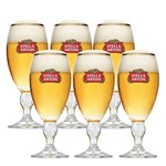 Ficha técnica e caractérísticas do produto Kit 06 Taças de Vidro Stella Artois para Cerveja 250ml