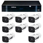 Ficha técnica e caractérísticas do produto Kit 08 Câmeras IP Full HD Intelbras VIP 1220 B G3 + NVD 1208