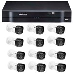 Ficha técnica e caractérísticas do produto Kit 12 Câmeras de Segurança HD 720p Intelbras VHD 1120B G4 + DVR Intelbras Multi HD + Acessórios