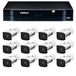 Ficha técnica e caractérísticas do produto Kit 12 Câmeras IP Full HD Intelbras VIP 1220 B G3 + NVD 1204