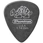Ficha técnica e caractérísticas do produto Kit 12 Palhetas Dunlop Tortex 1.14mm Preta para Guitarra Violão Baixo