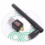 Ficha técnica e caractérísticas do produto Kit 10 Adaptador Wireless USB Wifi 300mbps Sem Fio Lan B/g/n