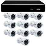 Ficha técnica e caractérísticas do produto Kit 10 Câmeras de Segurança HD 720p Giga Security GS0016 + DVR Giga Security Multi HD + Acessórios