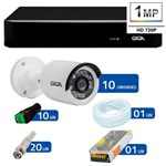 Ficha técnica e caractérísticas do produto Kit 10 Câmeras de Segurança HD 720p Giga Security GS0018 + DVR Giga Security Multi HD + Acessórios