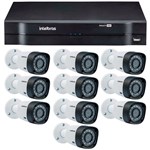 Ficha técnica e caractérísticas do produto Kit 10 Câmeras de Segurança HD 720p Intelbras VHD 3130 B G4 + DVR Intelbras Multi HD + Acessórios