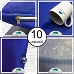 Ficha técnica e caractérísticas do produto Kit 10 Capa Travesseiro Padrão Soldada Impermeável Hospitalar