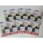 Ficha técnica e caractérísticas do produto Kit 10 Cartão De Memória 16gb Micro Sd Ultra 80mbs Classe 10 Sandisk