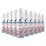 Ficha técnica e caractérísticas do produto Kit 10 Desodorante Aerosol Rexona Feminino Antibacterial Protection - 90g