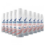 Ficha técnica e caractérísticas do produto Kit 10 Desodorante Aerosol Rexona Feminino Antibacterial Protection 90g