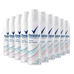 Ficha técnica e caractérísticas do produto Kit 10 Desodorante Aerosol Rexona Feminino Sem Perfume - 90g
