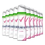 Ficha técnica e caractérísticas do produto Kit 10 Desodorante Rexona Aerosol Powder Feminino - 105 Ml