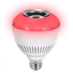 Kit 10 - Lampada Caixa de Som Bluetooth Multiled com Controle
