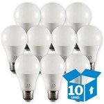Ficha técnica e caractérísticas do produto Kit 10 Lâmpada LED Bulbo 15W 6000K Luz Branca Soquete E27
