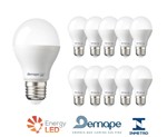 Ficha técnica e caractérísticas do produto Kit 10 Lâmpadas LED Bulbo 7W Branco Frio - Demape