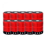 Ficha técnica e caractérísticas do produto 10 Mini Caixa de Som Portátil Speaker Ws-887 - Vermelho