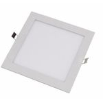 Ficha técnica e caractérísticas do produto Kit 10 Painel Plafon Led Embutir Quadrado 12w Luminária - Branco Quente