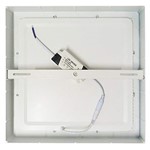 Ficha técnica e caractérísticas do produto Kit 10 Painel Plafon Led Sebrepor Quadrado 12w Branco Quente 3000k