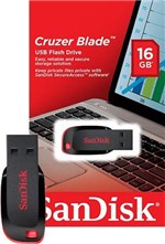 Ficha técnica e caractérísticas do produto Kit 10 Pen Drive 16gb Cruzer Blade Z50 Sandisk