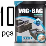 Ficha técnica e caractérísticas do produto Kit 10 Saco a Vácuo Protetor e Organizador TRIP BAG 60 X 40 Ordene
