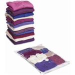 Ficha técnica e caractérísticas do produto Kit 10 Sacos à Vácuo Protetor Organizador - Roupa Cobertor - 60 X 80