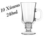 Ficha técnica e caractérísticas do produto Kit 10 Xícaras Dolce Gusto 240ml Capuccino Caneca