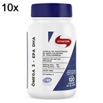 KIT 10X Omegafor - 120 Cápsulas 1g - Vitafor