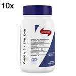 Ficha técnica e caractérísticas do produto Kit 10X Omegafor Vitafor - 60 Cáps 1g