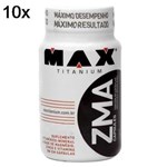 Ficha técnica e caractérísticas do produto Kit 10X ZMA Max Titanium - 90 Cáps