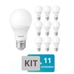 Ficha técnica e caractérísticas do produto Kit 11 Lâmpada Bulbo Led 12W Branco Frio - Avant