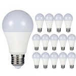 Ficha técnica e caractérísticas do produto Kit 15 Lâmpadas 15W Bulbo LED Econômica Branca Bivolt E27 - Aaatop