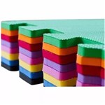 Ficha técnica e caractérísticas do produto Kit 15 Pçs Tapete de Eva Tatame Escolar Infantil 50x50 10mm