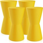 Ficha técnica e caractérísticas do produto Kit 4 Banquetas Dub Color Amarelo - Im In
