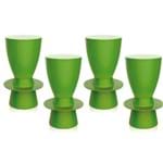 Ficha técnica e caractérísticas do produto Kit 4 Banquetas Tinn Color Verde I´M In