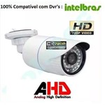 Ficha técnica e caractérísticas do produto Kit 4 Cameras Ahd 720p Infra Dvr 4 Canais Intelbras Ahd