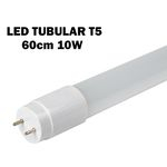 Ficha técnica e caractérísticas do produto Kit 4 Lâmpada Tubular Led T5 Bivolt 60cm Branco Frio 6000k 10w