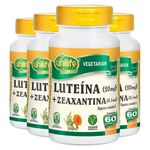 Ficha técnica e caractérísticas do produto Kit 4 Luteína E Zeaxantina - Unilife 60 Cáps